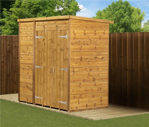 Empire pent garden - garden, wooden
