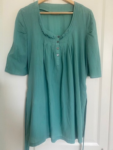 Ladies teal top size - teal, tu