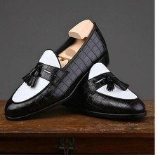 Handmade Leather Black & White