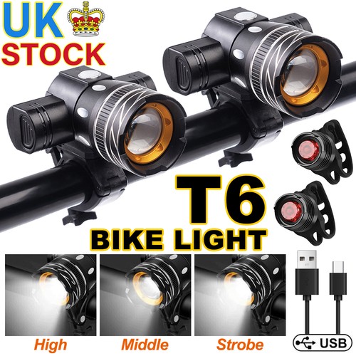 Led mountain bike light usb - led,
