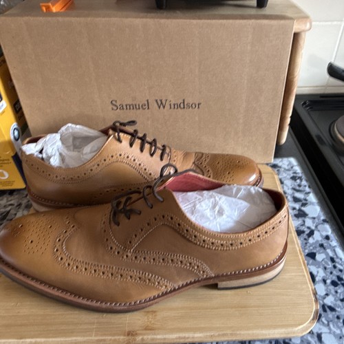 Samuel windsor tan brogue - samuel,
