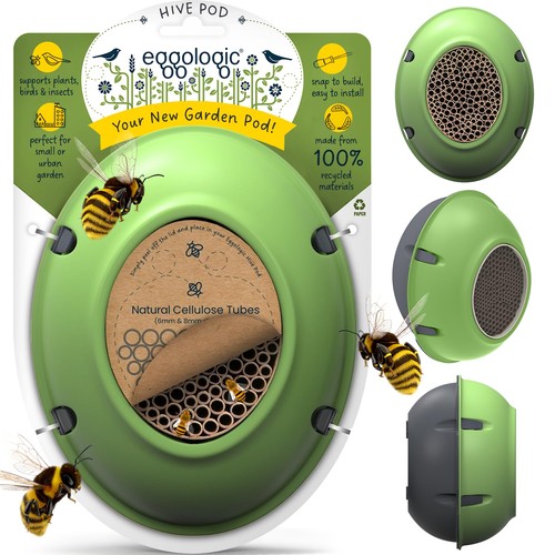 Hive pod bee hotel modern - bee, hotel,