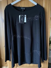 Antthony Studio QVC Long Sleeve Sequin Top Size Medium Bnwt
