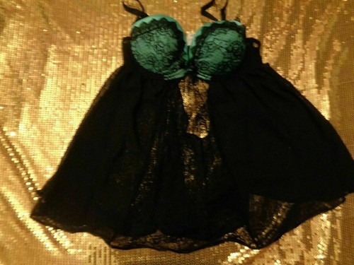 Ann summers babydoll aqua - summers,