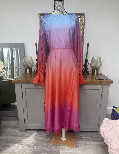 Bnwt coast ombre maxi dress - ombre,