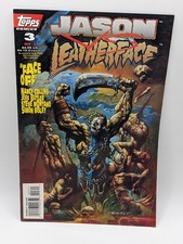 JASON VS LEATHERFACE #3 TOPPS