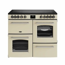 Belling Farmhouse 100cm Electric Range Cooker Cream 100E