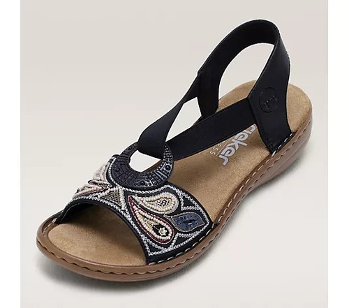 Rieker embellished sandal - embellished,