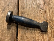 VINTAGE COBBLERS LEATHERWORKERS CLOSING HAMMER SIZE 1 SADDLERS OLD TOOLS
