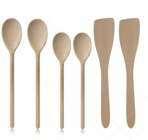 Set wooden spoons - 6,