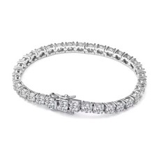 3ct Tennis Bracelet White Gold