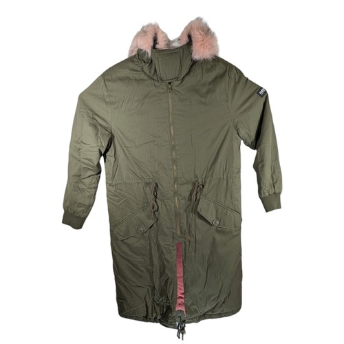 Genuine military green puffa - genuine,