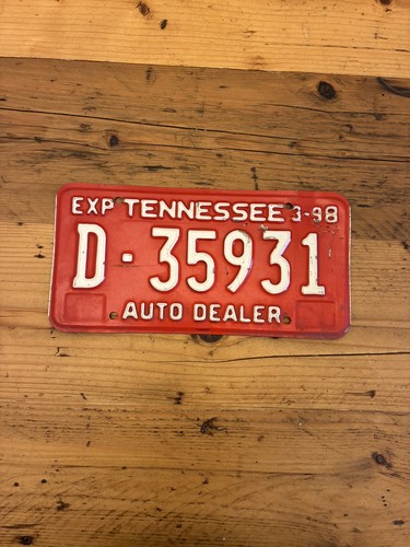 Vintage tennessee auto - -,