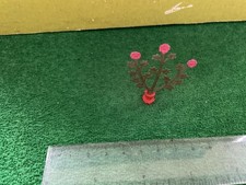 Vintage Britains Lead Floral Garden. 1930s Pink Chrysanthemum In Terracotta Pot.