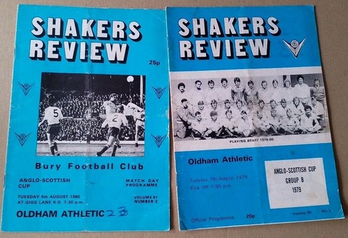 Bury oldham athletic - oldham,
