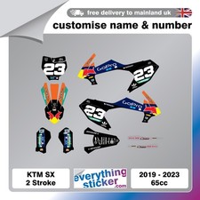 CUSTOM KTM MX Graphics Kit