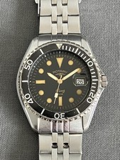 Vintage 1980’s Rotary Stainless Steel Quartz Divers Watch. 