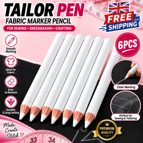 6pcs white tailor - 6pcs,