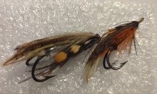 VINTAGE GUT EYED SALMON FLIES