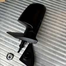 2007 KIA RIO Mk2 5 Door Hatchback NS LEFT Door Wing Mirror matte black 