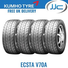4 x 175/60/13 Kumho Ecsta V70A