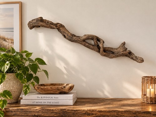 Large natural driftwood wall - large,