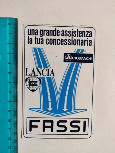 Sticker lancia autobianchi - lancia,