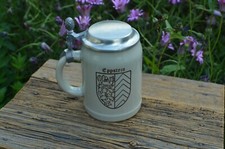 Vintage Pewter Lidded Ceramic