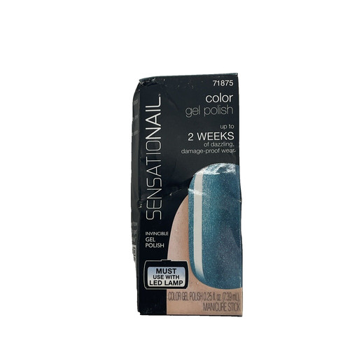 Sensationail color gel polish - color,