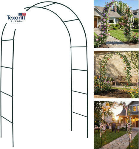 Metal pergola arbor outdoor - metal,