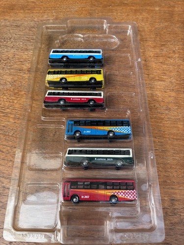 Model railway buses vehicles - buses,