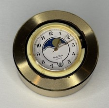 Bulova Small Desk Clock W/