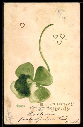 Artist postcard raphael - artist,