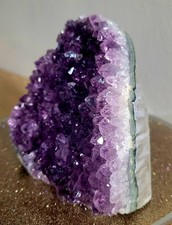 Extra Large Natural Amethyst Druze Geode Quartz Crystal Cluster Reiki 820g P74