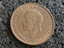 George V, Half Penny 1936, High Grade