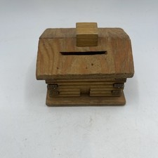 Log Cabin Wooden House Coin