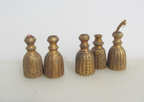 Vintage brass cistern handle - vintage,