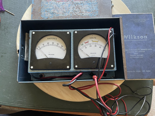 Wilkson vintage amp and volt - wilkson,
