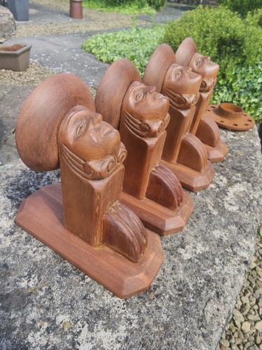 Antique gothic carved - antique, wooden