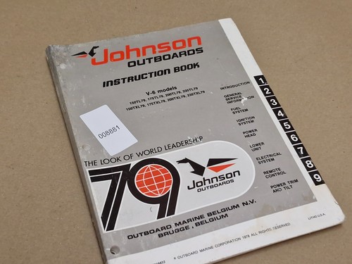 Johnson outboards 150tl79 - johnson, v6