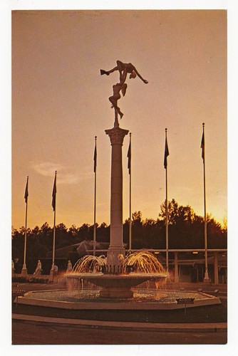 Mermaid fountain and adagio - mermaid,