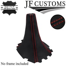 RED STITCH TOP GRAIN LEATHER