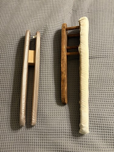 Vintage wooden sleeve ironing - wooden,