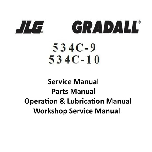 Jlg 534c 10 gradall - 534c-9,, 534c-10
