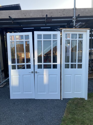 White painted solid wood - painted,