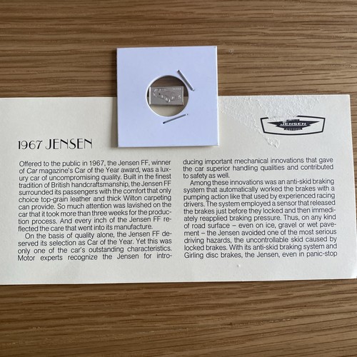 John pinches jensen 1967 925 - pinches,