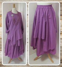 Bnwt lagenlook violet cotton - violet,,