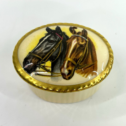 Aynsley bone china lidded oval - bone,