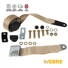 VW Beetle Karmann Ghia 3-Point