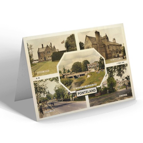 Greeting card vintage - greeting,